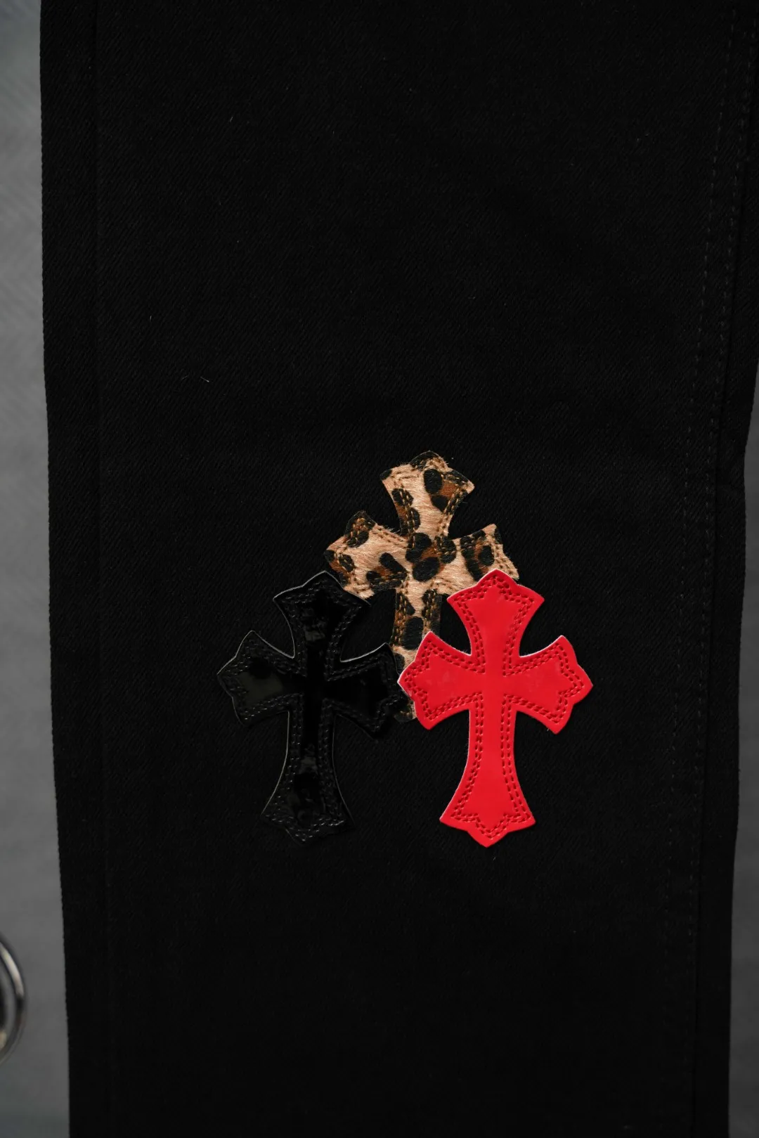 ：S 020 & Chrome Hearts Same Style ：Black Size：28 30 32 34 （S-XL)